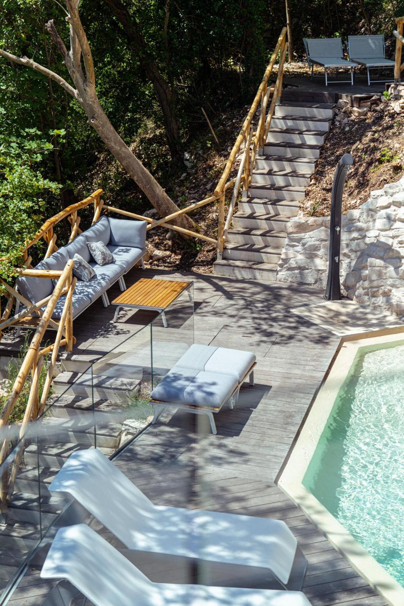 La Forestale Luxury Ecolodge Piano Terra- Appt Acqualagna Εξωτερικό φωτογραφία