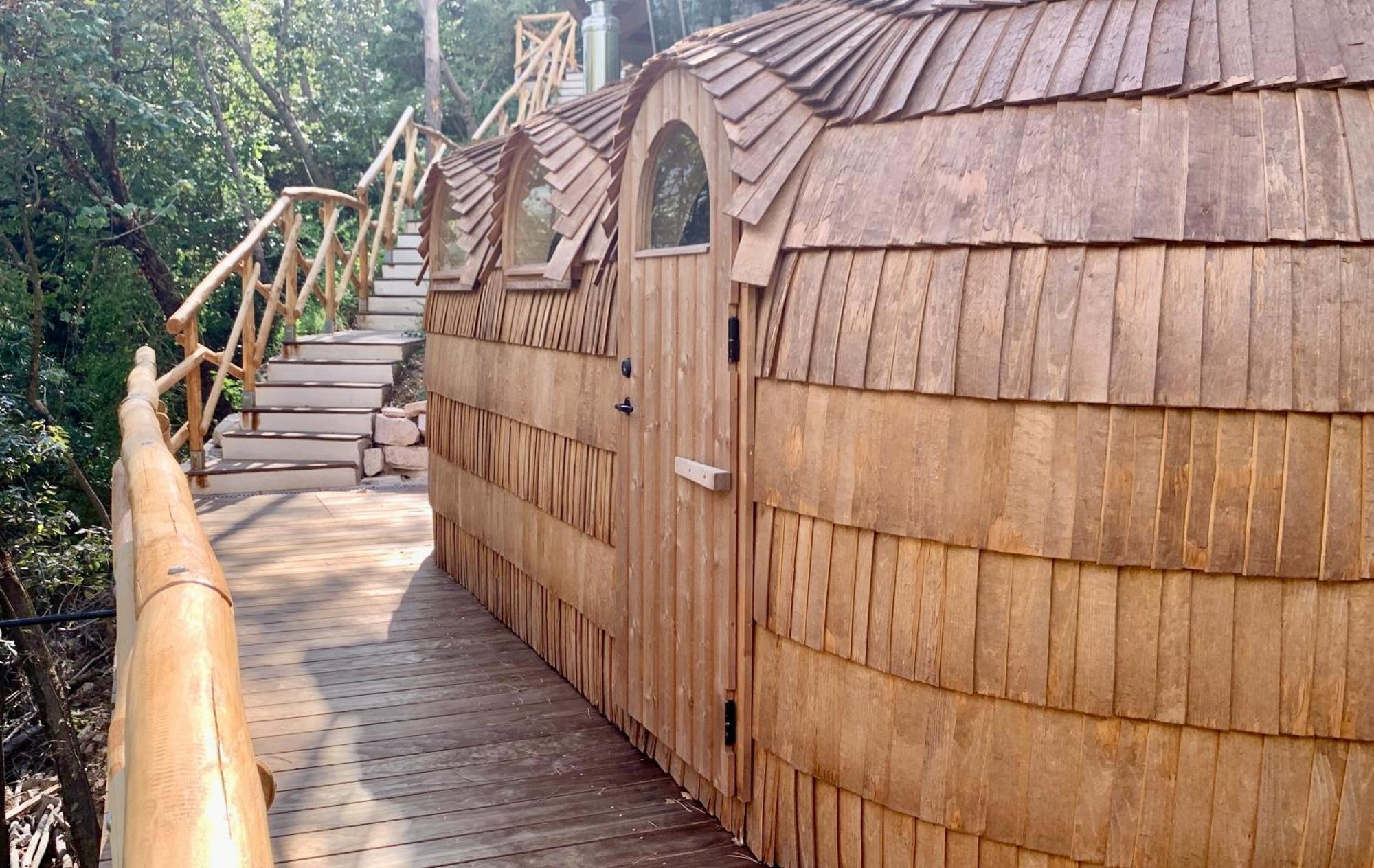 La Forestale Luxury Ecolodge Piano Terra- Appt Acqualagna Εξωτερικό φωτογραφία